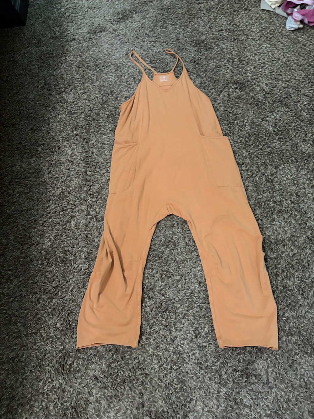 FP Movement by Free People Tan Strappy Tank